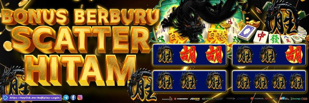 BONUS BERBURU SCATTER HITAM